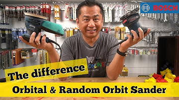 The Difference between Orbital Sander & Random Orbit Sander | Bosch Power Tools Sanding Solutions