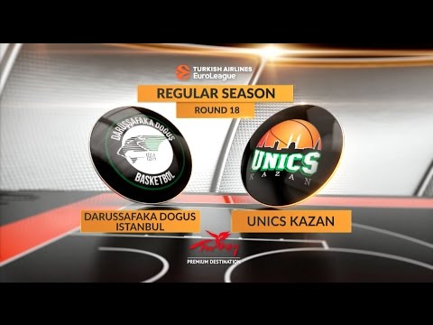 Highlights: Darussafaka Dogus Istanbul-Unics Kazan