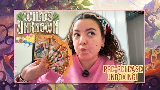 Lorcana Wilds Unknown Prerelease Unboxing 