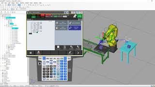 Fanuc Roboguide HandlingPRO - budowa celi z trzema robotami (cz. 2/2)