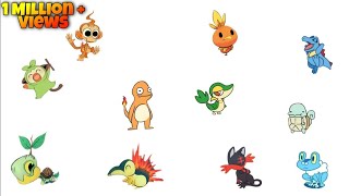 All 24 Starter Pokemon Evolutions [2021] screenshot 4