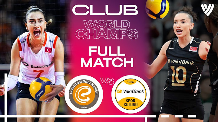 Gold Medal Match! 🤯🏐 Eczacibasi Istanbul 🇹🇷 vs. VakifBank 🇹🇷 | Full Match - Club World Champs 2023