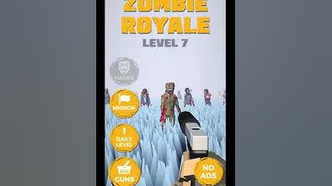 Zombie Royale Unity Game Source Code sellunitysourcecodes