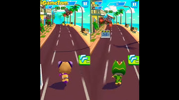 Hero Talking Ginger Vs Hero Talking Tom - Talking Tom Hero Dash Funny Fails #Shorts