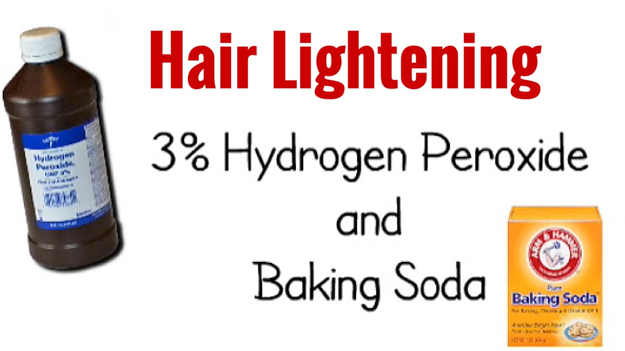 Hydrogen Peroxide Hair Bottle