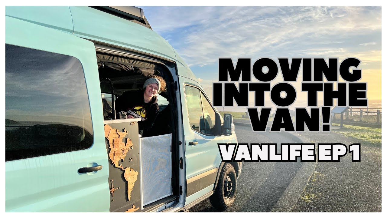 MOVING INTO THE VAN! Back on the Road! - YouTube
