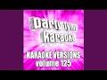 Turn Back The Hands of Time (Made Popular By Tyrone Davis) (Karaoke Version)