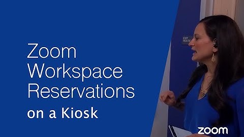 Zoom Workspace Reservations Demo