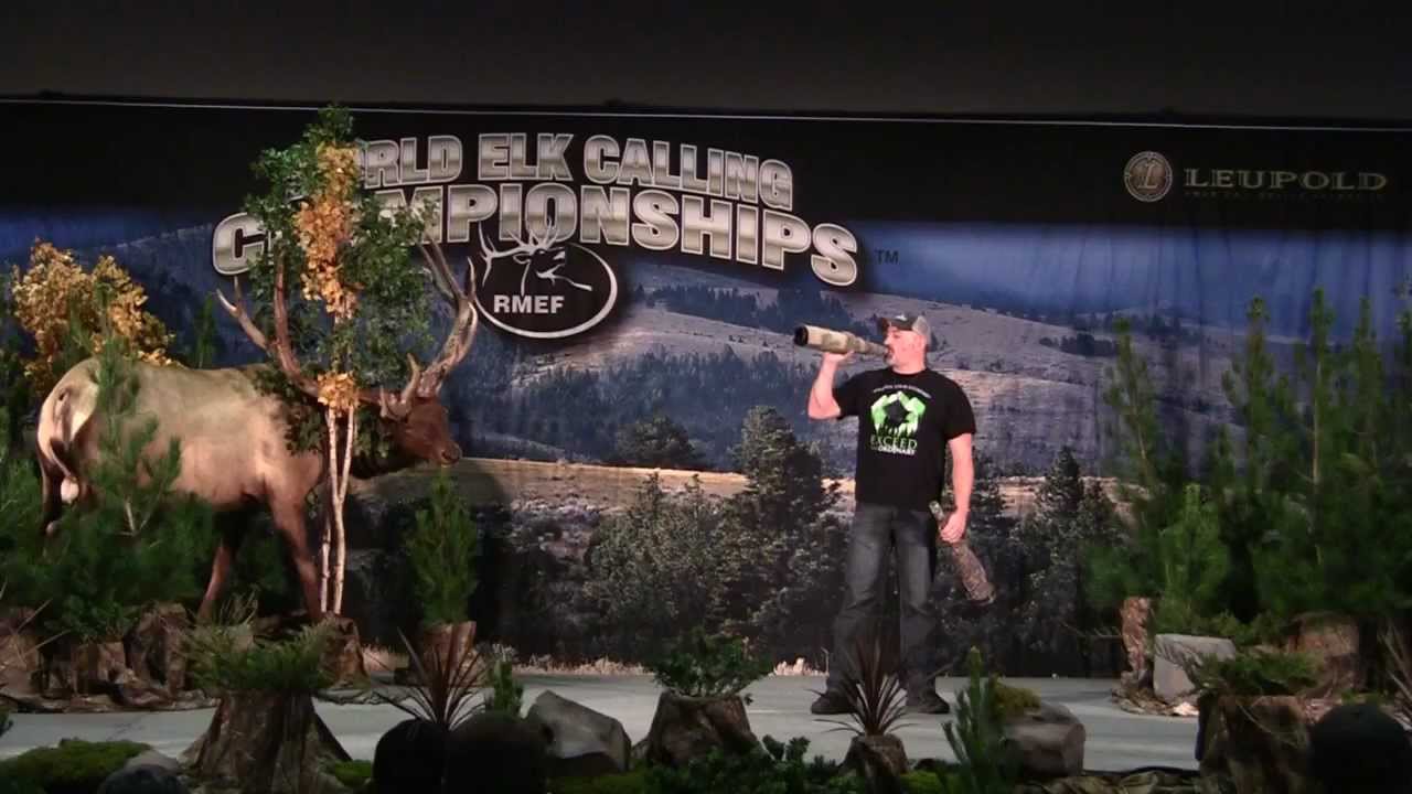 2013 RMEF World Elk Calling Championships Men's Division YouTube
