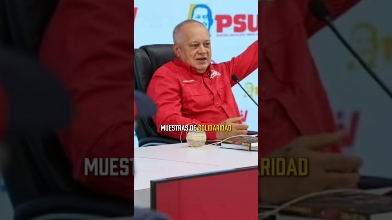 DIOSDADO: VENEZUELA BUSCA APOYO MILITAR INTERNACIONAL