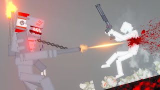 MECH ATTACK HUMANS IN PEOPLE PLAYGROUND