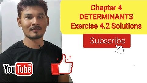 Class 12 Maths Chapter 4 Exercise 4.2 Solutions | Part 1