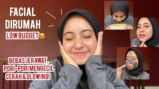 CARA FACIAL SENDIRI DIRUMAH (JERAWAT & BRUNTUSAN LENYAP!) ✨