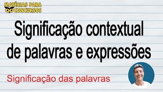 Significação contextual de palavras e expressões - Significação das palavras screenshot 5