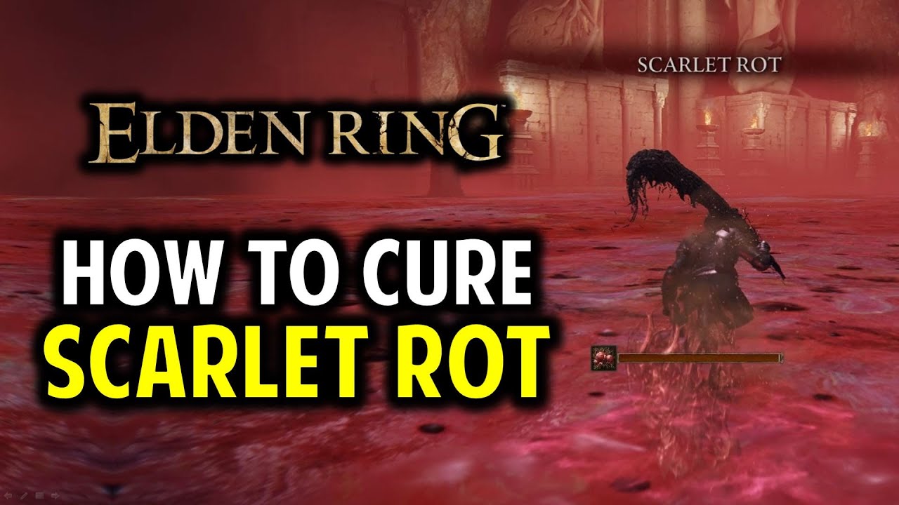 Scarlet Rot How to Cure / Remove Scarlet Rot Elden Ring YouTube