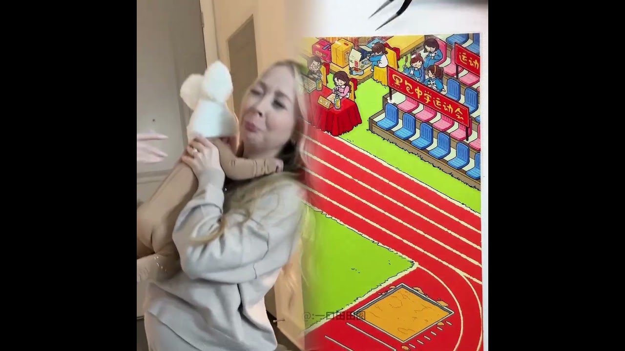 She did the switch-up at the end! 😂😅  OG:kayandtayofficial