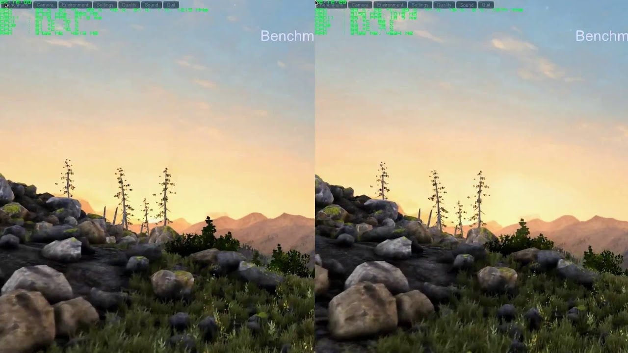 Nvidia GTX 750 TI Stock VS Overclocked Unigine Valley Benchmark Full HD 1080p60 DX11 Ultra 