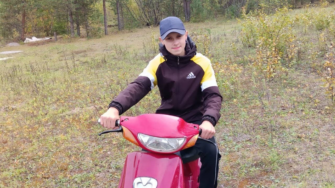 обзор на скутер модели Baltmotors mint. - YouTube