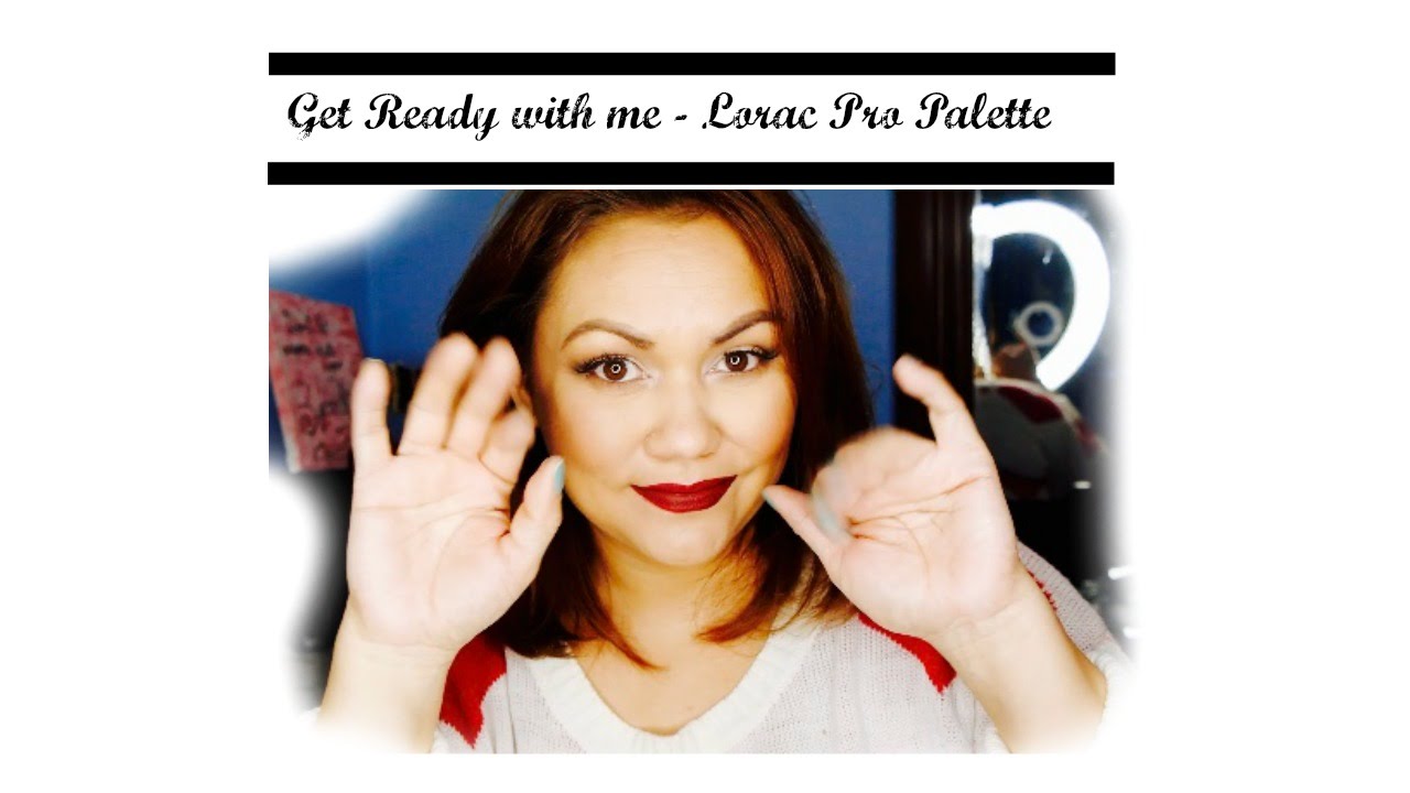 Get Ready with me using the Lorac Pro 1