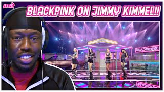 BLACKPINK - 'Lovesick Girls' Jimmy Kimmel Live | REACTION