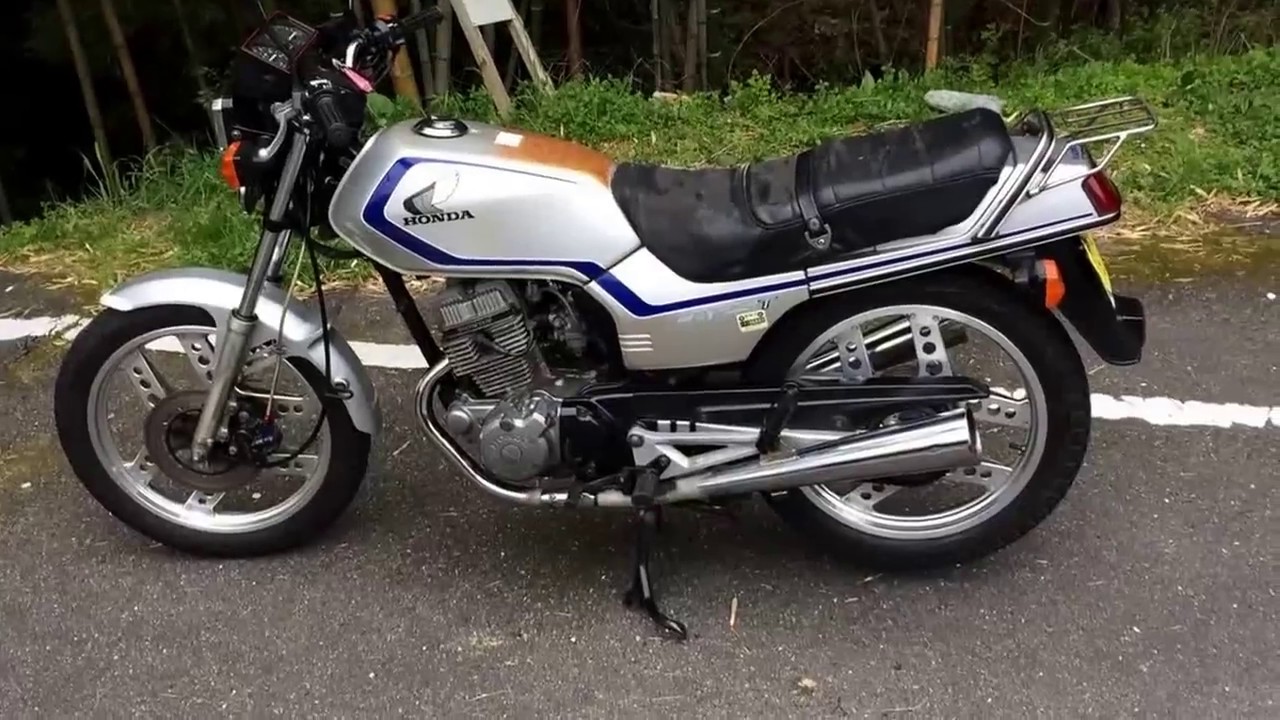 1984 HONDA CB125T スペンサーカラーJC06 walkaround - YouTube