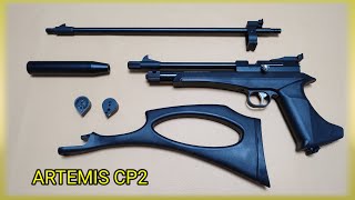 Artemis CP2, три в одном. Пневматический пистолет, карабин, винтовка.