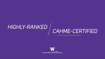 Certified, Celebrated and Convenient: The UW Executive MHA Program