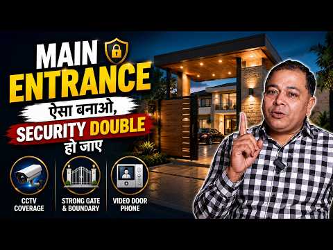 क्या आपका Main Door असुरक्षित है? | Modern Entrance Design | Rakesh Kumar Chugh