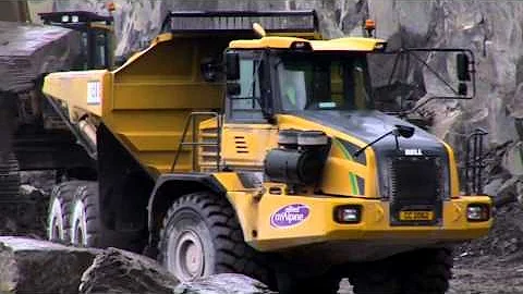 Bell Equipment B50D in quarrying application