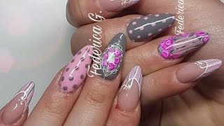 Tutorial My shabby nails!🎀