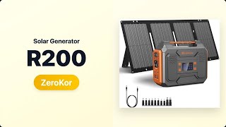Is It Worth It? ZeroKor 300W Portable Solar Generator Kit