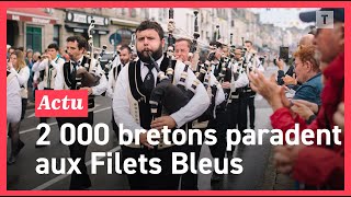 On a suivi la grande parade de la 100e des Filets bleus à Concarneau