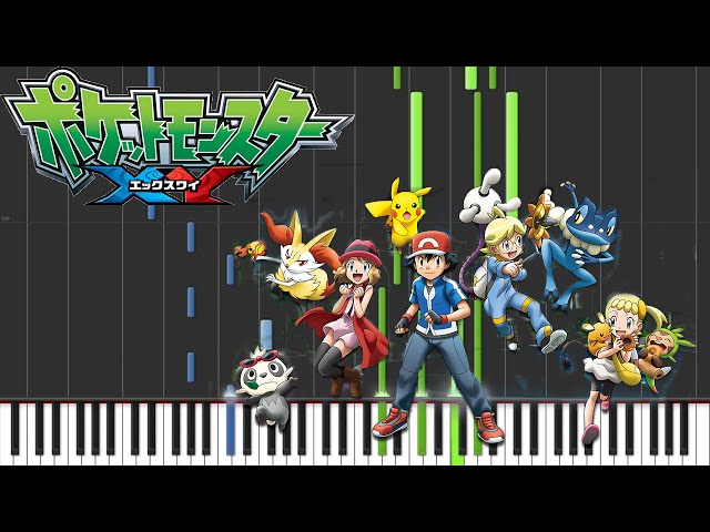 IkouZe! (Ext. Ver.) - Pokemon XYZ: Opening 3 (Sub) for Piano