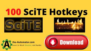 SciTE Hotkeys to print out and memorize