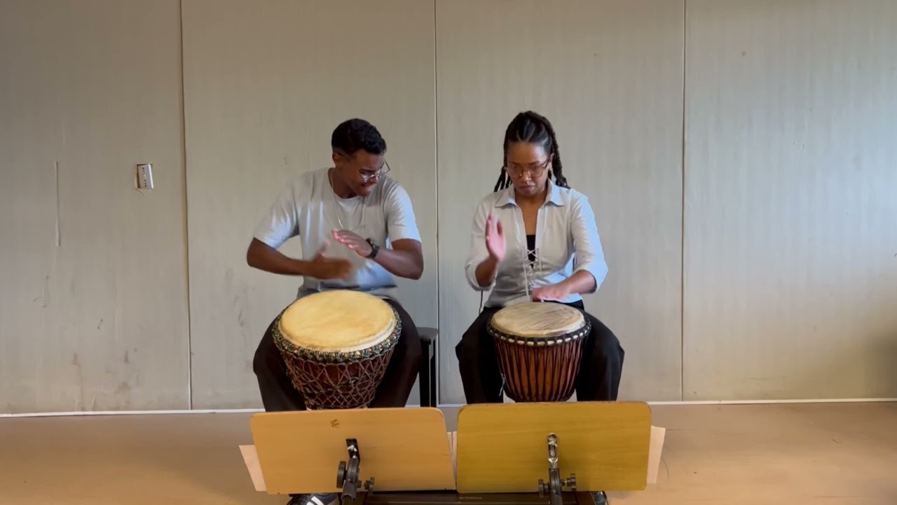 Desert Celebration - for two Djembes by Matt Savage