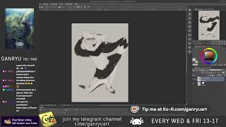 Goonsie | ganryu paints a pwyw commission