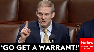 BREAKING NEWS: Jim Jordan Unleashes On The FBI And Intelligence Community