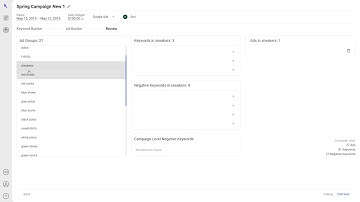 Building Single Keyword Ad Group Campaigns (Step 3)