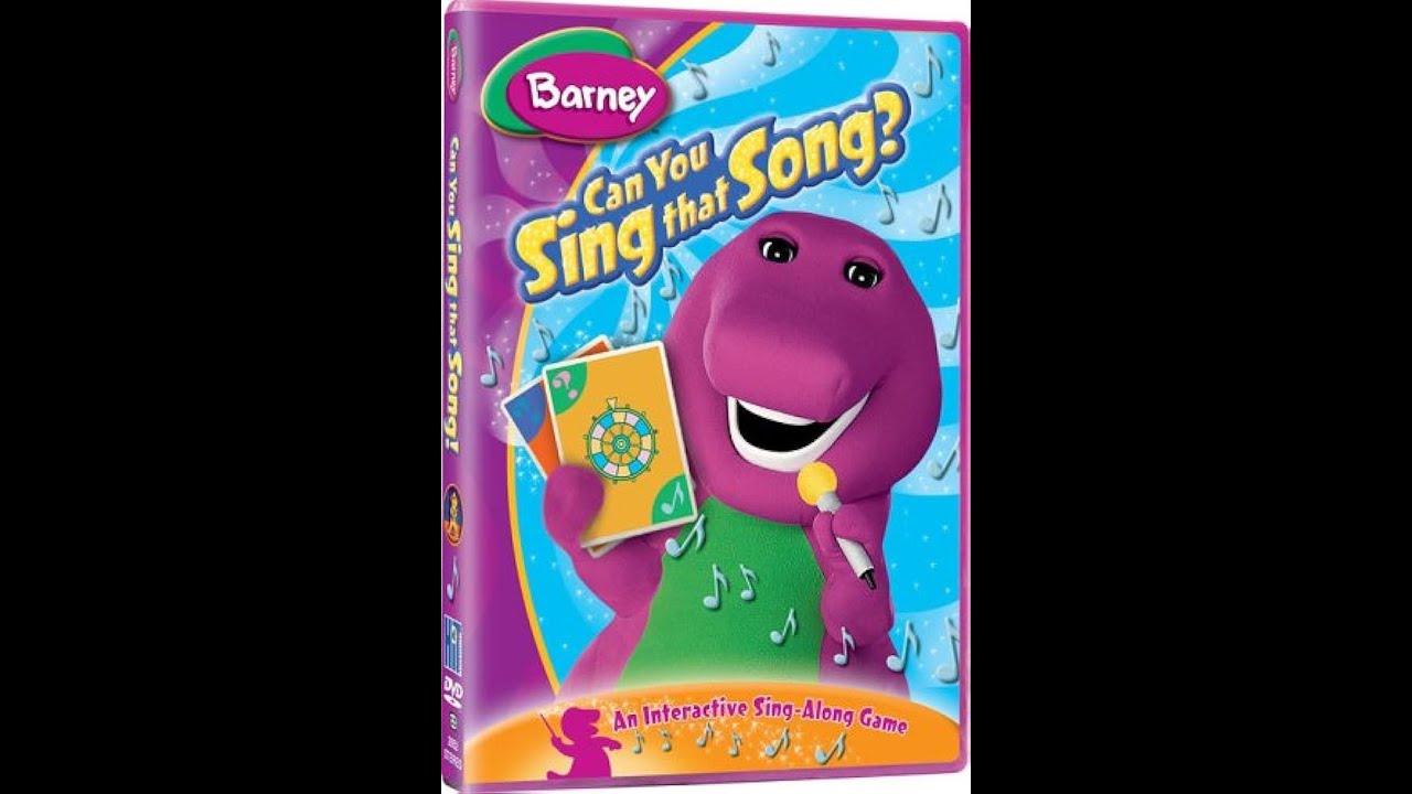 Barney Can You Sing That Song 2005 DVD (NOT FOR KIDS) - YouTube