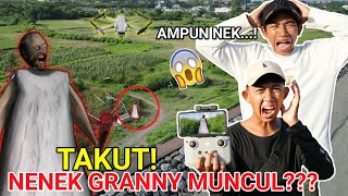 DRONE MENANGKAP NAMPAK NENEK GRANNY DI GUBUK TUA?! GAGAL CAMPING! | Mikael TubeHD