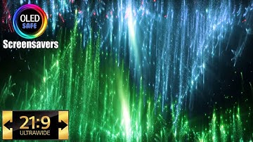 21:9 Ultrawide Streaming Particles: A Dazzling 10-Hour 4K OLED Show!