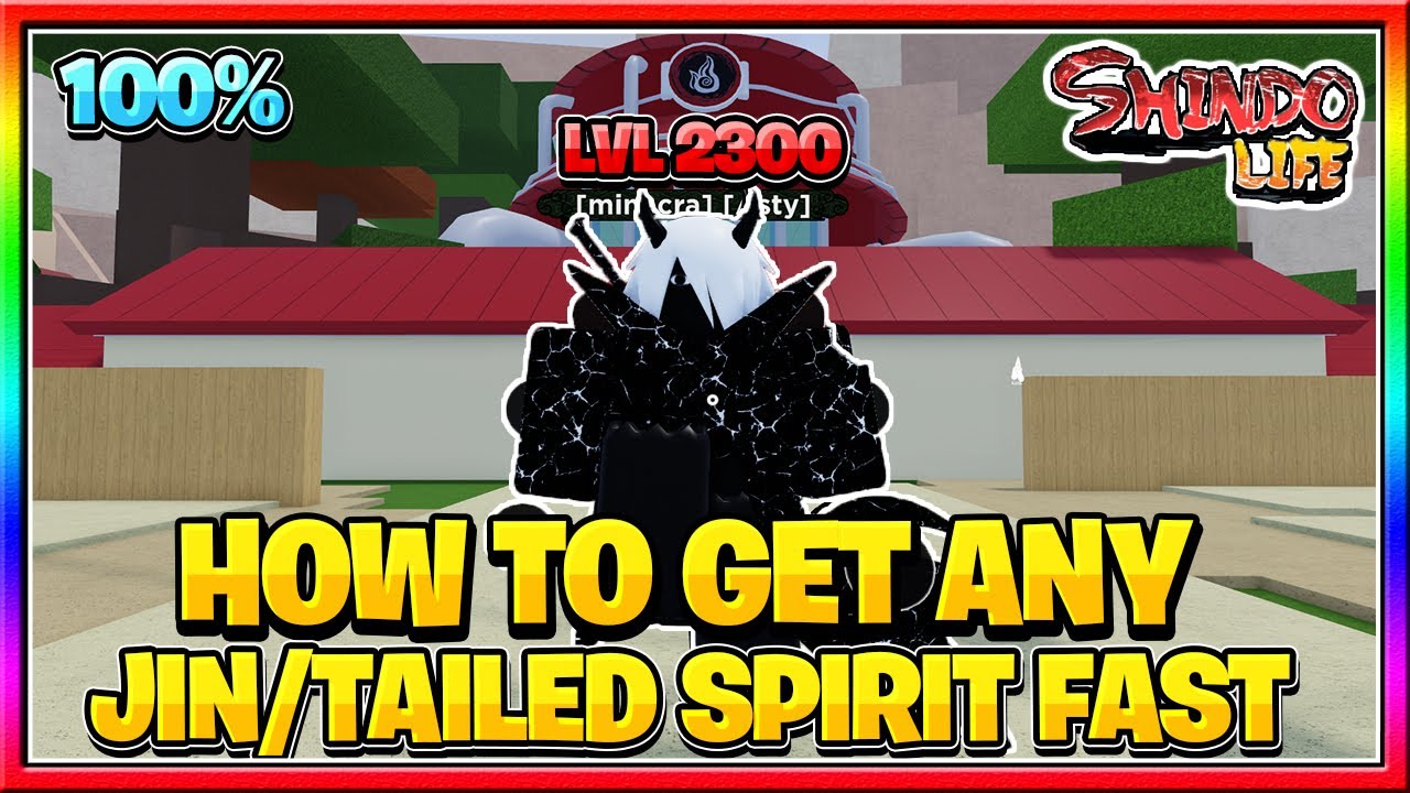 (100%) How To Get A Tailed Beast In Shindo Life | How To Get A Jin