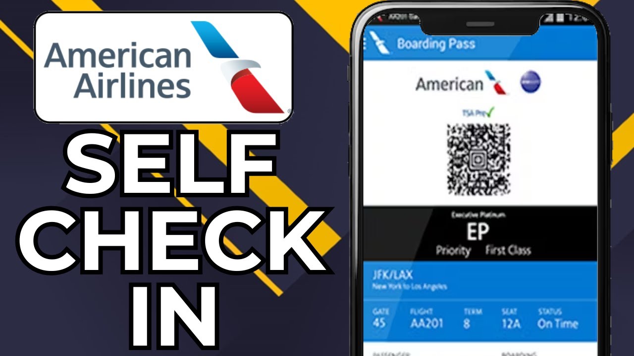 Air Check In HOW TO SELF CHECK IN AT THE AIRPORT AMERICAN AIRLINES (2026) - YouTube