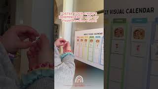Looking for a simple way to bring more structure to your child's day? 🕒