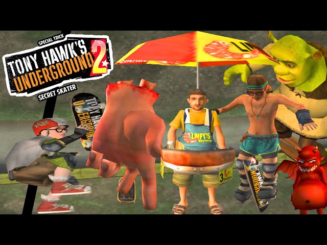 Did you know Tony Hawk's Underground 2 had over 60 Secret