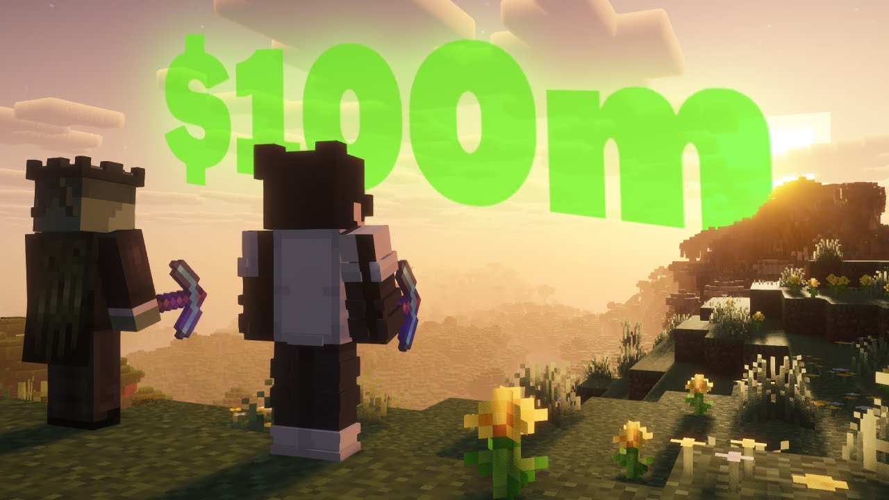 I made $100 MILLION on the Biggest Minecraft Server - YouTube