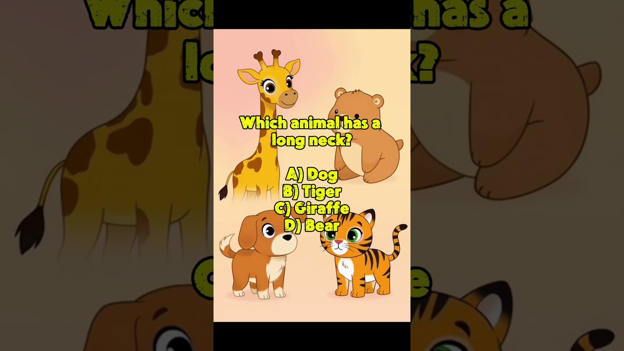 🦒 Super easy quiz!  