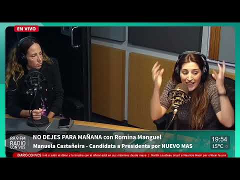 Manuela Castañeira - Candidata a Presidenta por NUEVO MAS  PARTE 2 | No Dejes Para Mañana