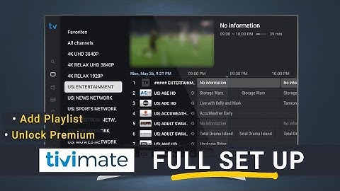 How to Set Up TiviMate 2025 – Add Playlist + Premium Unlock"