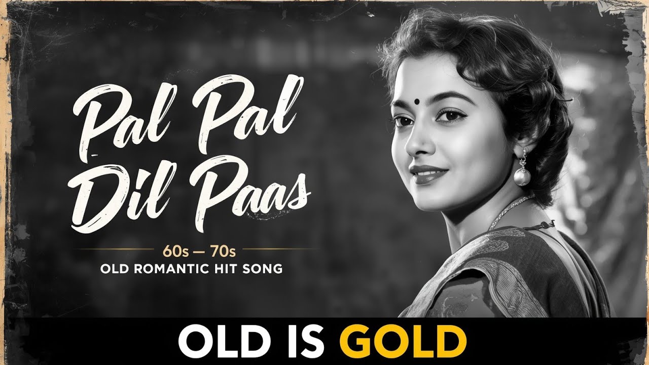 Pal Pal Dil Ke Paas | Golden Era Song | 60s-70s vibe hindi song | Romantic Song | Old Hindi Song 